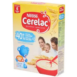 Nestlé Cerelac Milchbrei -40% Zucker 6M