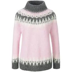 Le pull col roulé à manches longues DAY.LIKE rosé