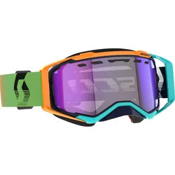 Scott Prospect Light Sensitive Blau/Orange Ski Brille, blau-orange für Männer