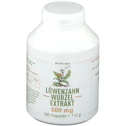 SinoPlaSan L√∂wenzahnwurzel-Extrakt 500 mg Kapseln 180 St