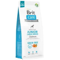 BRIT CARE Dog Grain-free Junior Large Breed Salmon 12kg