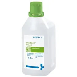 Schülke antifect® N liquid Flächendesinfektionsmittel, Alkoholische Schnelldesinfektion von nichtinvasiven Medizinprodukten und Flächen, 0,5 Liter - Flasche