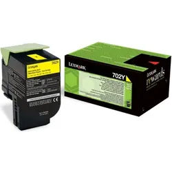Lexmark 70C20Y0 (702Y) - Gelb - Toner