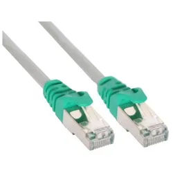 INLINE Crossover Patchkabel, SF/UTP, Cat,5e, grau, 10m