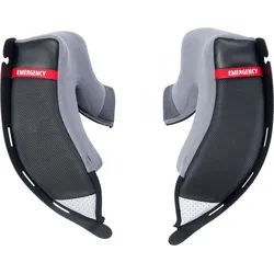 HJC RPHA 70 Carbon Wangenpolster, grau, Größe 30 mm