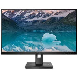 Philips S-line 222S9JML - LED - 55.9 cm (22) TFT-Monitor (1920 x 1080 px, Full HD, 4 ms Reaktionszeit, 75 Hz, VA, Lautsprecher, HDCP, Pivot, Höhenverstellbar) schwarz