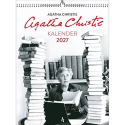 Hoffmann und Campe Verlag Monatskalender Agatha Christie Kalender 2027