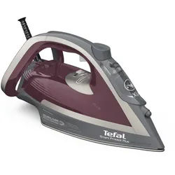 Tefal® Smart Protect Plus FV6870 Dampfbügeleisen weinrot/grau