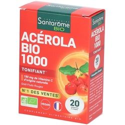 Santarome BIO Acérola Bio 1000 - 20 Ampullen