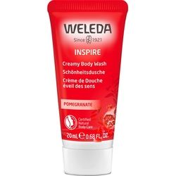 Weleda Inspire Schönheitsdusche Granatapfel - pflegt samtweich mit exotisch femininen Duft