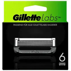 Gillette Labs Systemklingen 6er Rasierer Nassrasierer 6 St Männer