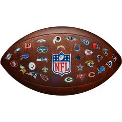 Wilson NFL OFF THROWBACK 32 TEAM Football in brown, Größe Einheitsgröße - braun