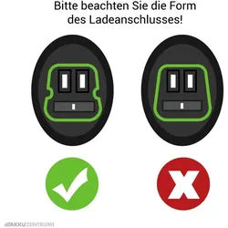 E-Bike Ladegerät Maratron E-Bike Ladegerät 36V 2A für Stella (ovaler Stella-Stecker)