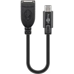 USB-CTM-Verlängerungskabel, schwarz - geeignet für Geräte mit USB-CTM Anschluss