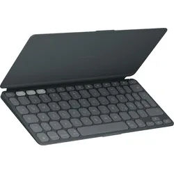 LOGITECH Keys-To-Go 2 für iPad, Grafit, Bluetooth, DE