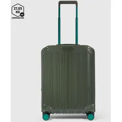 Piquadro PQ Light 4-Rollen Trolley Koffer in Handgepäckgröße Foresta Verde