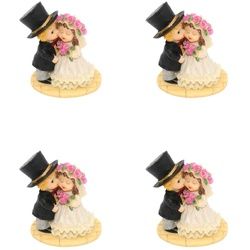 Topline Tischdekoration Hochzeit Figuren Braut Bräutigam Geschenk Überraschun...