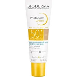 Bioderma, Sonnencreme, Photoderm Creme SPF 50+ - Light skin sunscreen - 40ml (Sonnencreme Gesicht, SPF 50, 40 ml)
