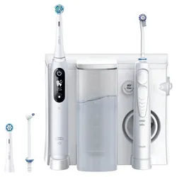 Oral-B Mundpflegecenter iO Series 6 Oral Health Center + OxyJet - Mundpflegecenter - weiß weiß