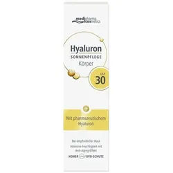 Dr. Theiss Naturwaren GmbH Sonnenschutzcreme HYALURON SONNENPFLEGE Körper Creme LSF 30, 150 ml