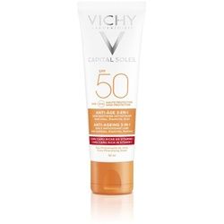 Vichy Capital Soliel Anti-Age LSF 50 Empfindliche Haut 50 ml Damen