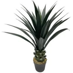 Xxxl Kunstpflanze Yucca 90 cm , Grün , Kunststoff , 90 cm , Dekoration, Blumen & Blumentöpfe, Kunstpflanzen