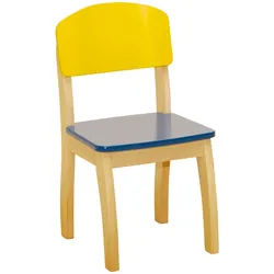 Roba Kinderstuhl , Multicolor , Holzwerkstoff , 32.5x61x32.5 cm , Kinder- & Jugendzimmer, Kindermöbel, Kindersitzmöbel & -tische, Kinderstühle