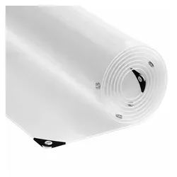 vidaXL Pflanzenschutzdach, Pflanzenabdeckung mit Ösen 1x8 m PVC