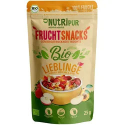 NutriPur gefriergetrocknete Früchte, Bio-Lieblinge Früchte 25 g