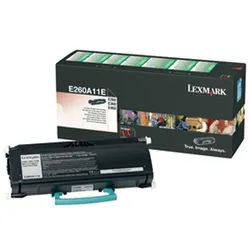 Toner Lexmark E260A11E Schwarz