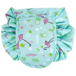 Intirilife Kosmetiktasche mit Reißverschlussfächern , Grün , Kunststoff , 54x62 cm , Freizeit & Co, Wellness & Gesundheit, Körperpflege