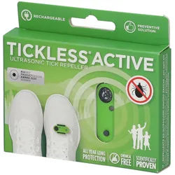 Tickless® Active Ultraschall-Expeller Zecke/Floh Grün