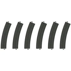 Märklin Gleise-Set Märklin my world - Kunststoffgleis gebogen - 23130, H0 (Set, 6-tlg), Made in Europe schwarz