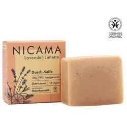 Nicama Duschseife Lavendel-Limette Seife 100 g Unisex