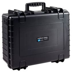 B&W Outdoor.cases Type 6000 schwarz Würfelschaum (SI)