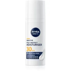 NIVEA MEN Sensitive hydratisierende Tagescreme SPF 30 50 ml