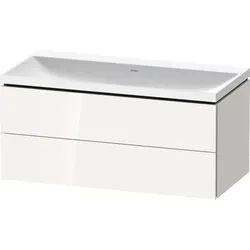 Duravit L-Cube c-shaped Set wandhängend Weiß Hochglanz 1000x480x480 mm - LC6952N22220000 LC6952N22220000