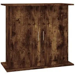vidaXL Aquariumunterschrank 81 x 36 x 73 cm Aquariumständer Räuchereiche 81x36x73 cm Spanplatte Aq braun
