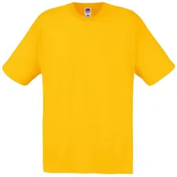 Fruit of the Loom Cotton Classics-16.1082 T-Shirt Gr. M sunflower