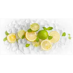 Bilderdepot24 Teppich Teppich Vinyl Küchenmatte Küche lang modern funktional, Läufer - weiss glatt, nass wischbar (Spritzer, Tierhaar) Saugroboter & Bodenheizung geeignet weiß 160 cm x 80 cm