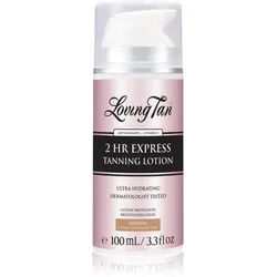 Loving Tan 2 HR Express feuchtigkeitsspendende Selbstbräunermilch Farbton Medium 100 ml