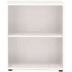 Möbelpartner Aktenregal »Smileline IV« 65 cm breit 2 OH weiß, 65x77x34 cm