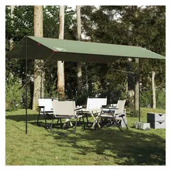 vidaXL Tarp-Zelt, Tarp Grün 500x294 cm Wasserdicht