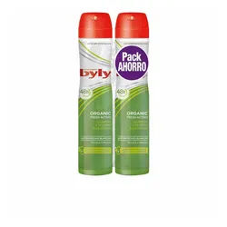 Byly Deo-Roller Organic Extra Fresh Desodorant Spray 2x200ml