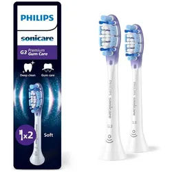 Philips Aufsteckbürsten HX9052/87 Sonicare G3 Premium Gum weiß