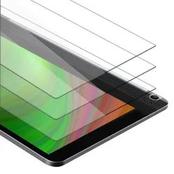 Cadorabo 3x Panzer Folie für Lenovo Yoga Tablet 3 10 (10.1" Zoll) in Transparent Tablet Schutzfolie Tempered