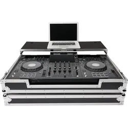 MAGMA DJ-Controller Workstation XDJ-AZ / XDJ-XZ - black/silver mit Rollen