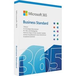 Microsoft original Microsoft 365 Business Standard für Unternehmen (Officeprogramm, Lizenzschlüssel)