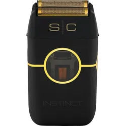 Stylecraft Styling-Tools ShaverProfessional Double Foil Shaver with IN2 Vector MotorInstinct Metal Shaver Black 1 Stk.