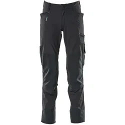 MASCOT Herren Hose mit Knietaschen ADVANCED Schwarzblau 58 - 17179-311-010-82C58 - Schwarzblau
